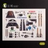 KELIK K35039 Bf-109 G-6 - interior 3D decals for Border Models kit 1/35